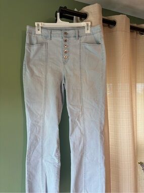 Style & Co. Light Blue High-Rise Button-Front Women’s Jeans